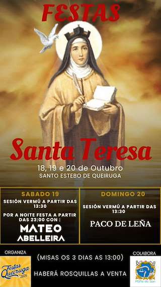 Santa Teresa de Queiruga en O Porto do Son