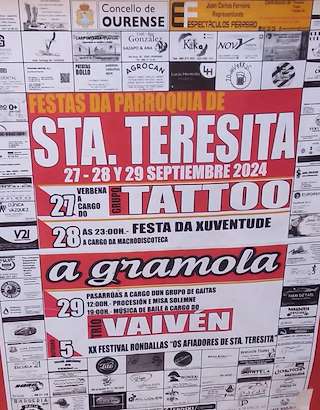 Santa Teresita en Ourense