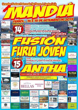 Santa Uxía de Mandiá en Ferrol