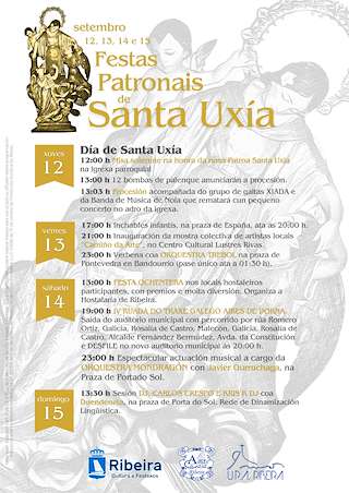 Santa Uxía en Ribeira