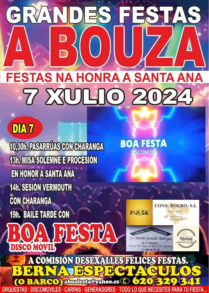 Santa Ana de A Bouza en Viana do Bolo