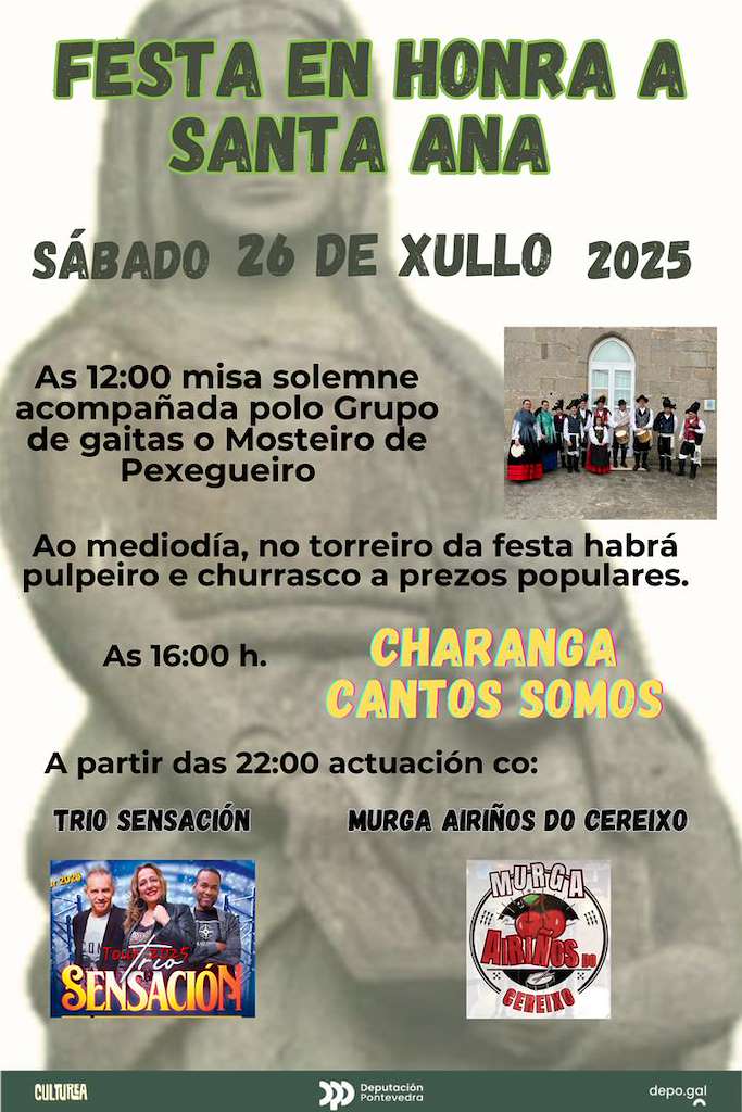 Santa Ana de Pexegueiro en Tui