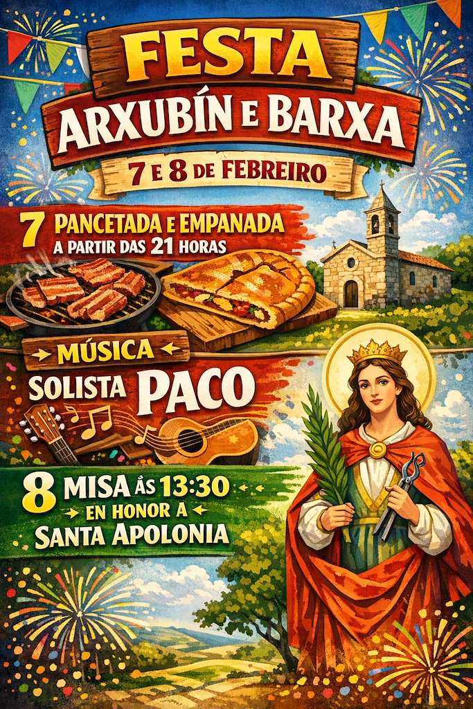 Santa Apolonia de Arxubin e Barxa  en Quiroga