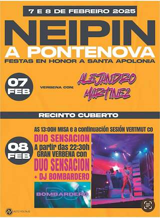 Fechas, información, programa, cartel, imágenes, mapa y ubicación de Santa Apolonia de Neipín  en  A Pontenova