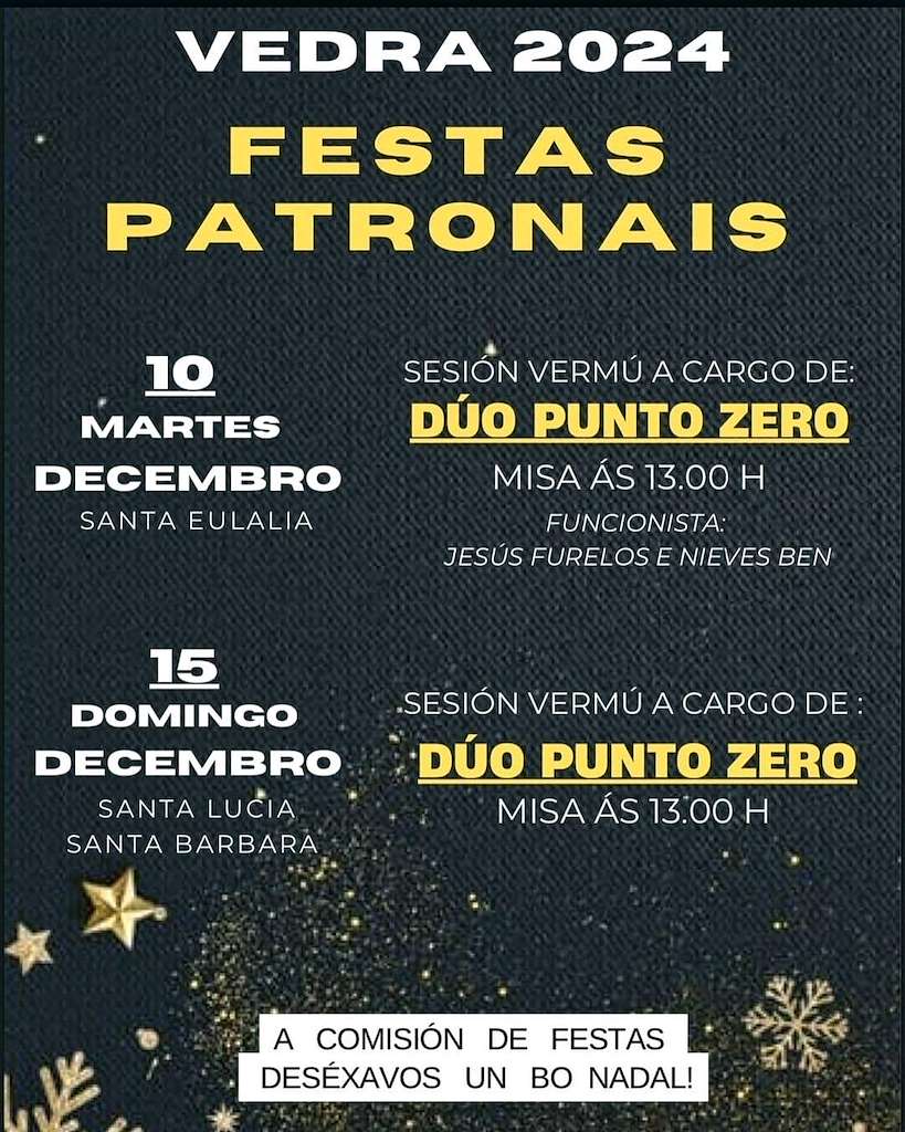 Santa Baia e Santa Lucía en Vedra