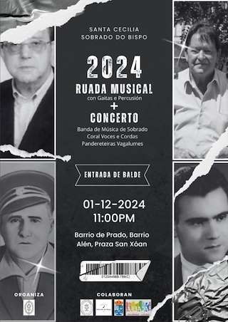 Fechas, información, programa, cartel, imágenes, mapa y ubicación de Santa Cecilia de Sobrado do Bispo  en  Barbadás