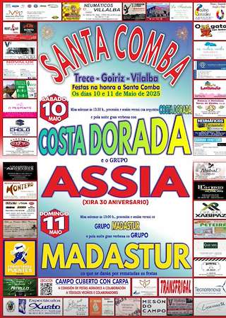Fechas, información, programa, cartel, imágenes, mapa y ubicación de Santa Comba de Goiriz   en  Vilalba