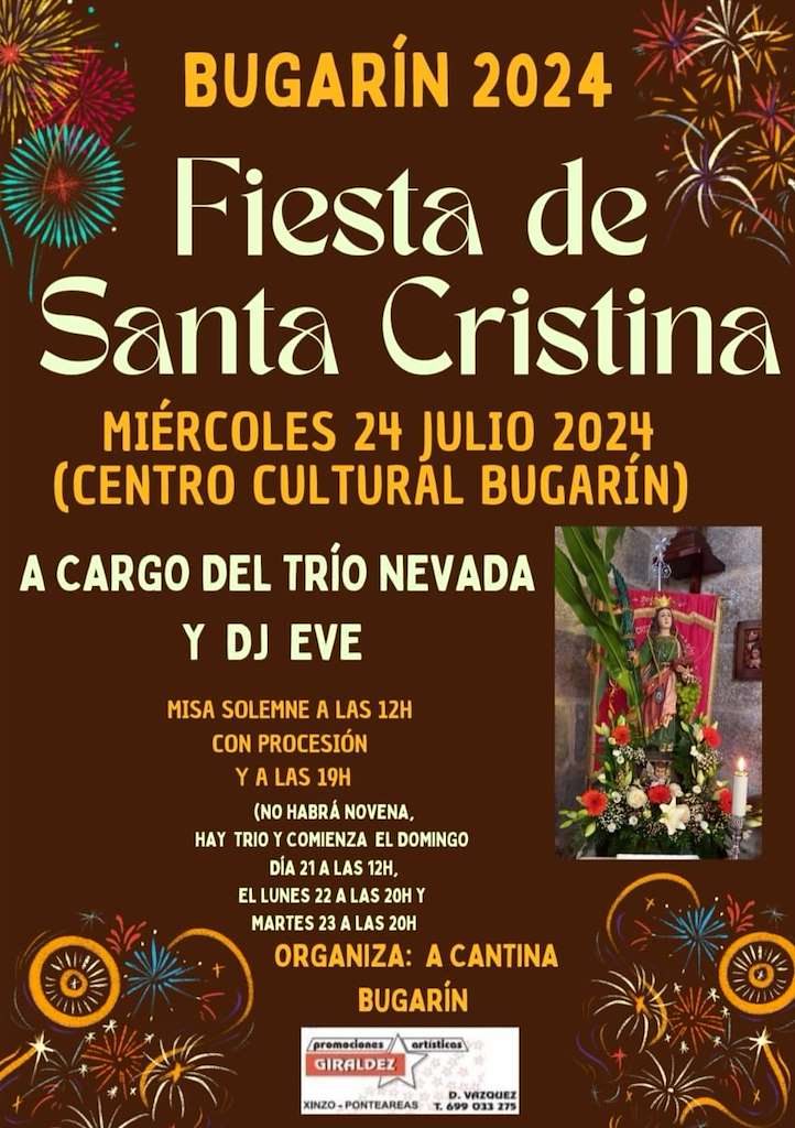 Santa Cristina de Bugarín en Ponteareas