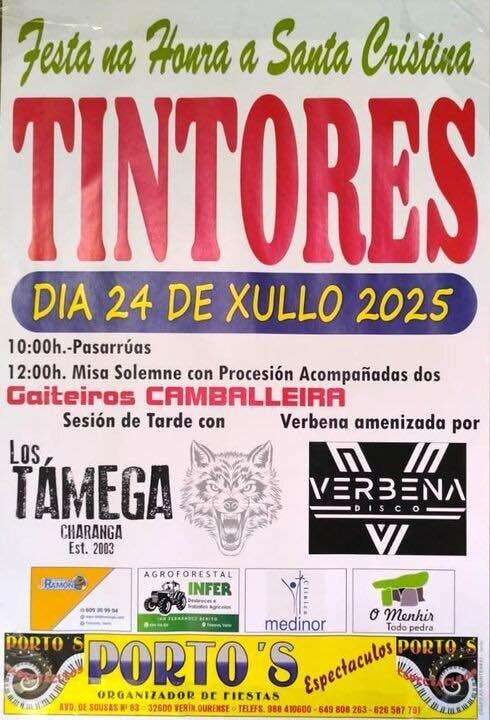 Santa Cristina de Tintores (2025) en Verín