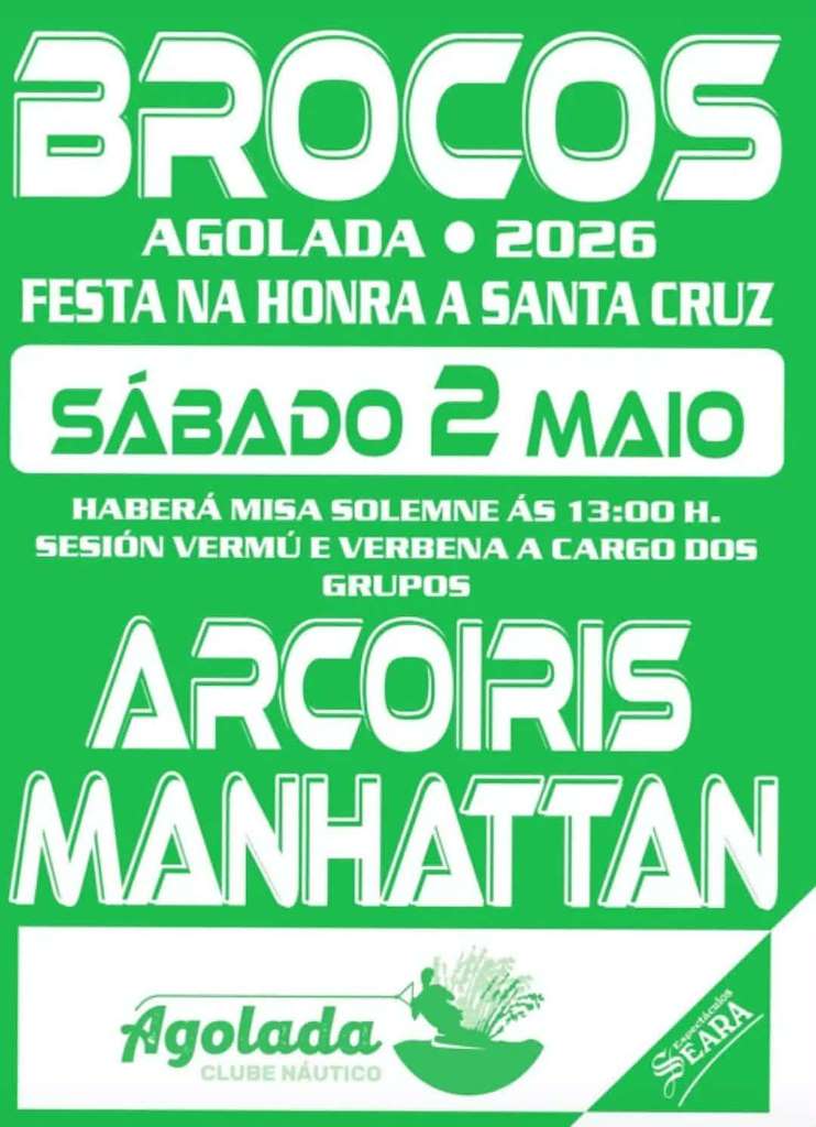 Santa Cruz de Brocos (2026) en Agolada