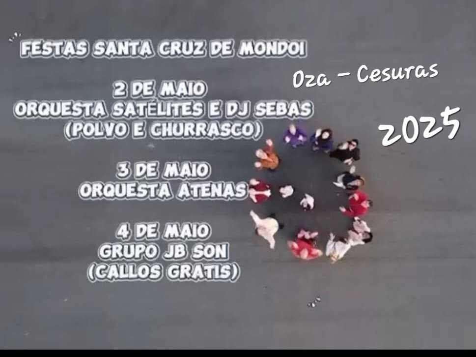 Santa Cruz de Mondoi en Oza Cesuras