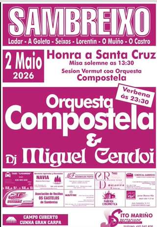 Fechas, información, programa, cartel, imágenes, mapa y ubicación de Santa Cruz de Sambreixo (2026)  en  Monterroso