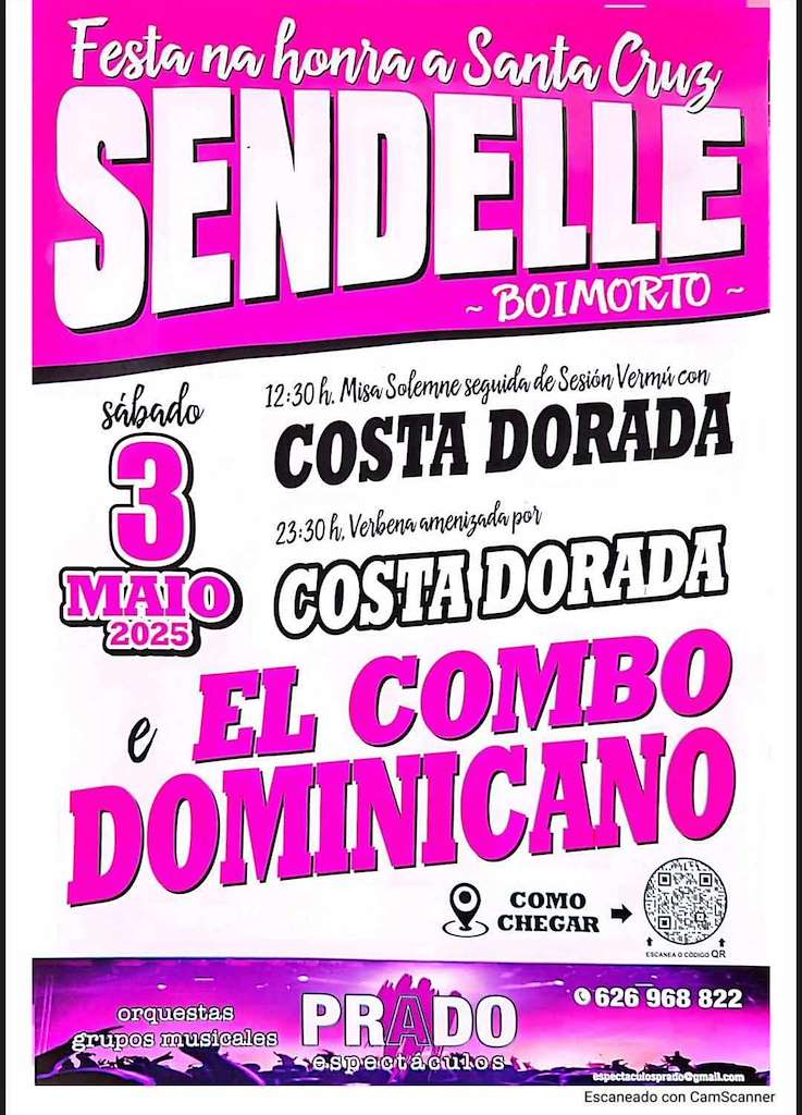 Santa Cruz de Sendelle en Boimorto