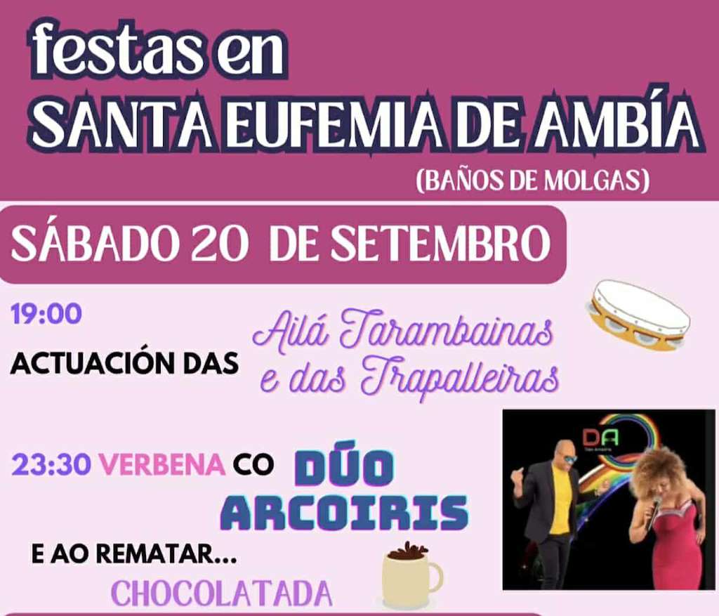 Santa Eufemia de Ambía en Baños de Molgas