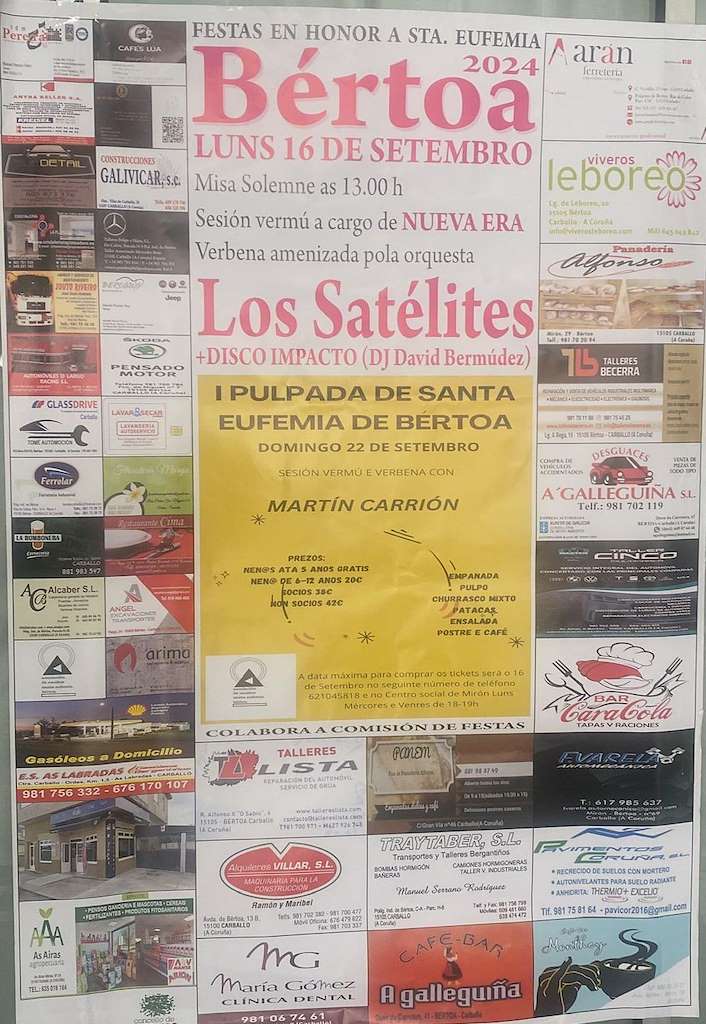 Santa Eufemia de Bértoa en Carballo