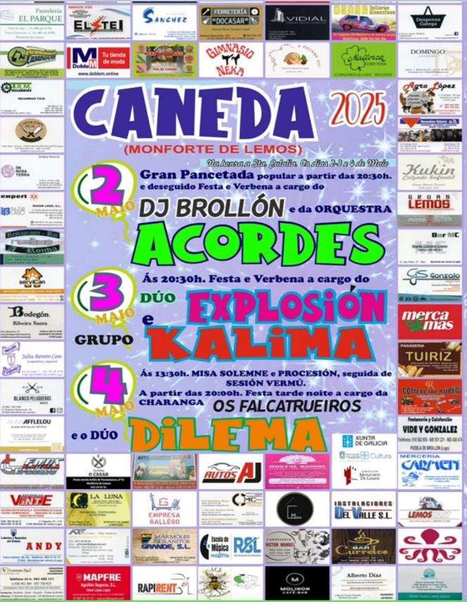 Santa Eulalia de Caneda en Monforte de Lemos