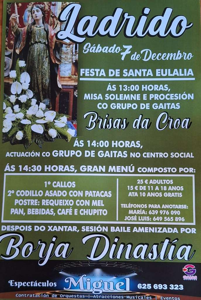 Santa Eulalia de Ladrido en Ortigueira