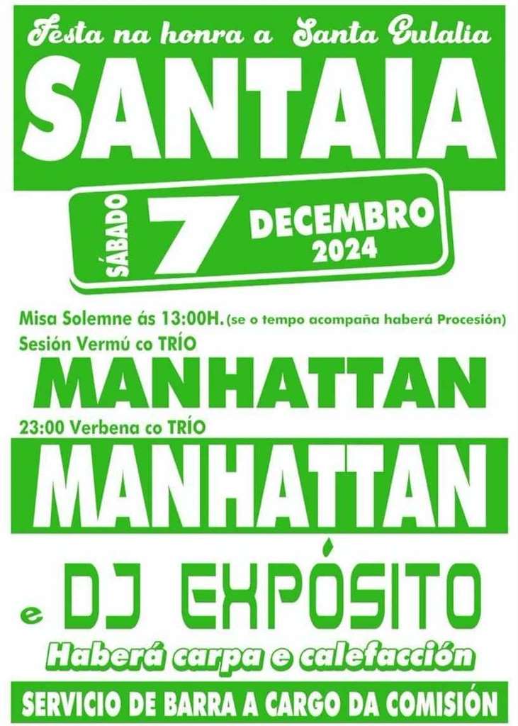Santa Eulalia de Santaia en Curtis
