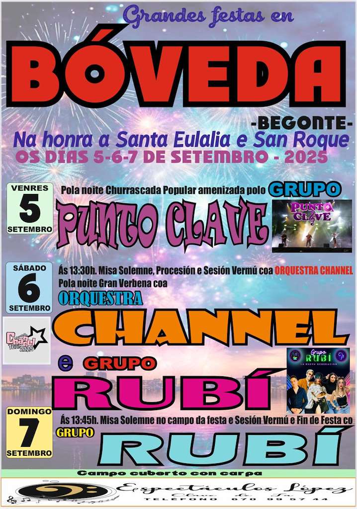 Santa Eulalia e San Roque de Bóveda en Begonte