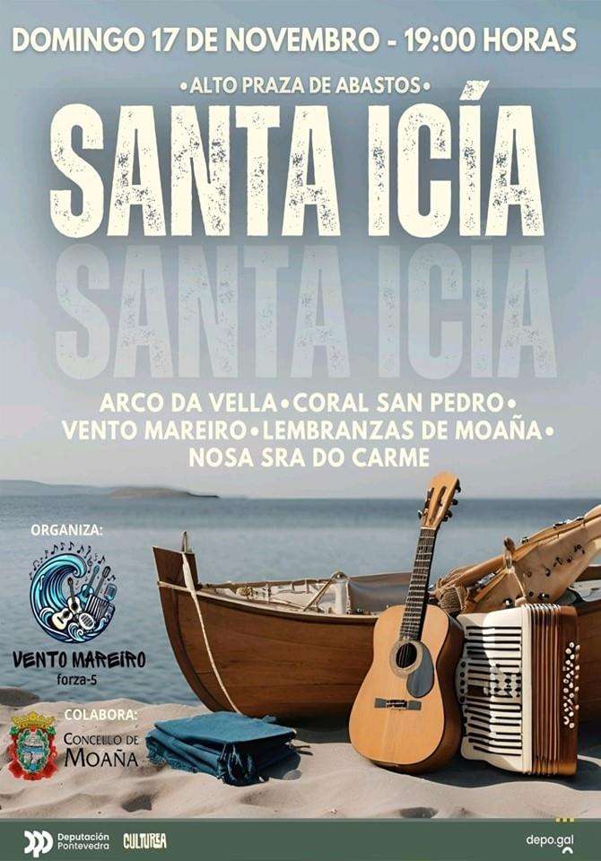 Santa Icía de Vento Mareiro en Moaña