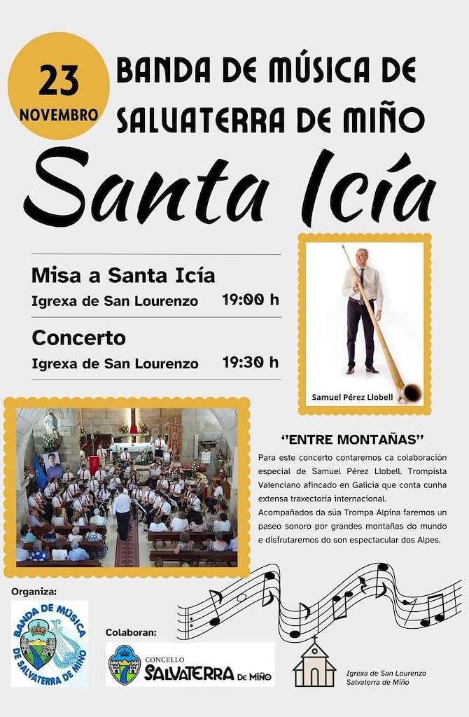 Santa Icía en Salvaterra do Miño