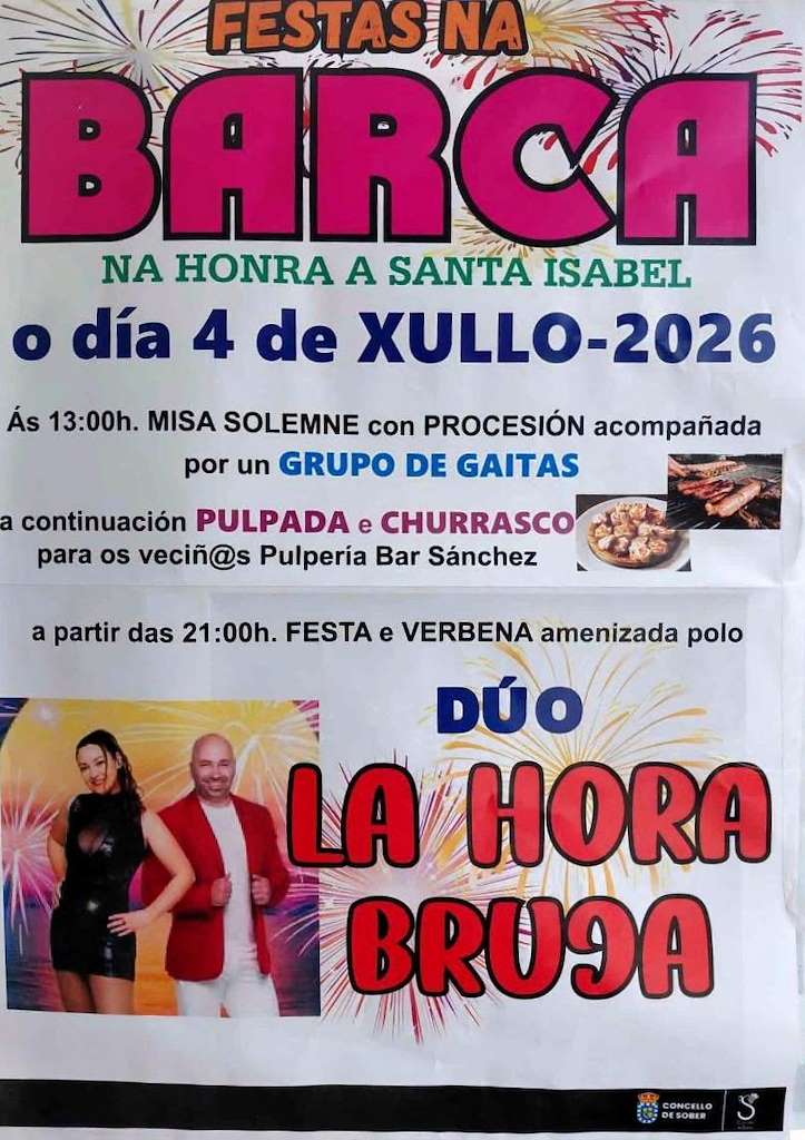 Santa Isabel de Barca (2026) en Sober