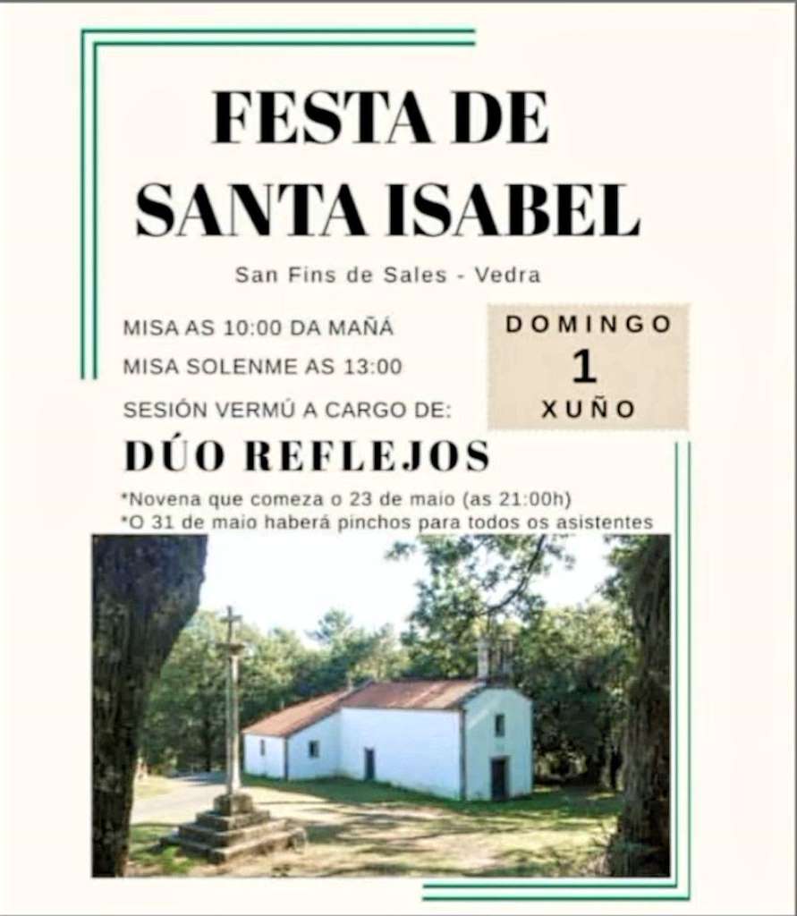 Santa Isabel de San Fins de Sales (2025) en Vedra