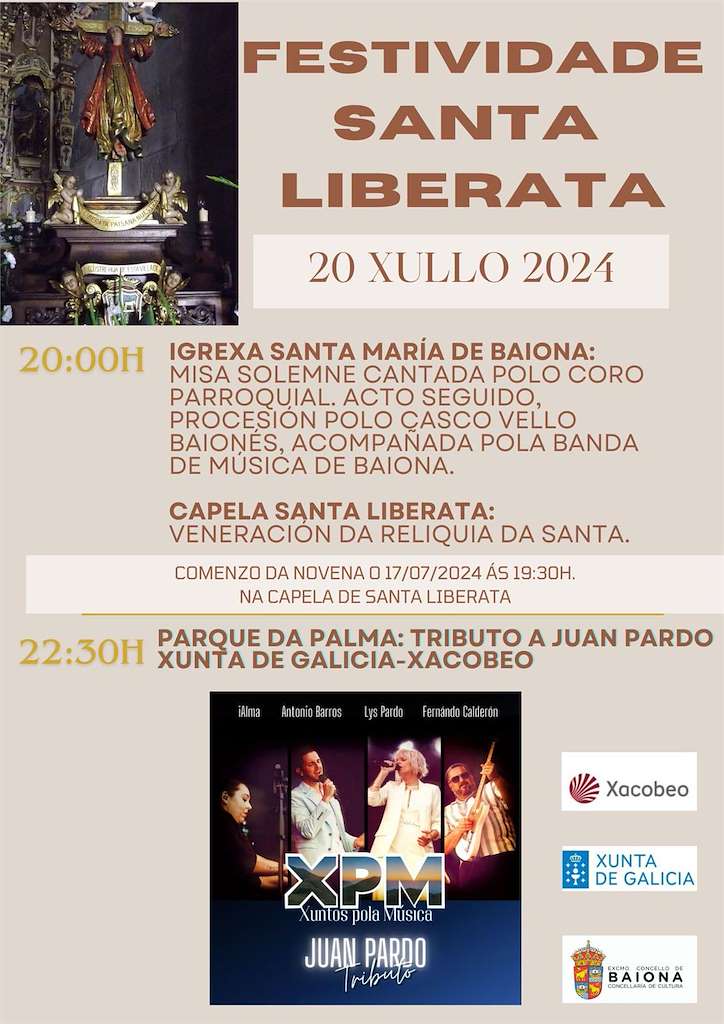 Santa Liberata en Baiona