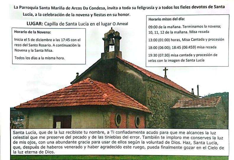 Santa Lucía de Arcos da Condesa (2025) en Caldas de Reis