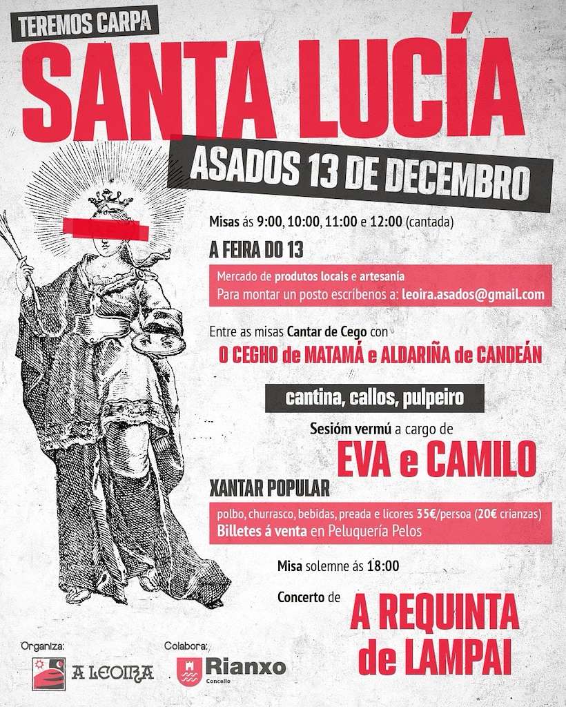 Santa Lucía de Asados (2025) en Rianxo