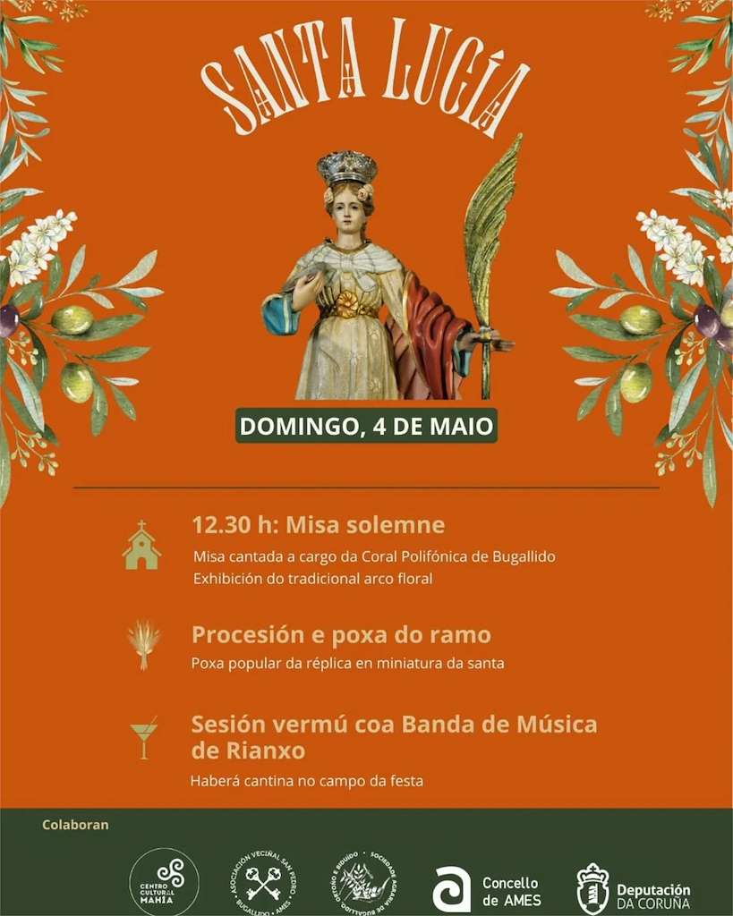 Santa Lucía de Bugallido (2025) en Ames