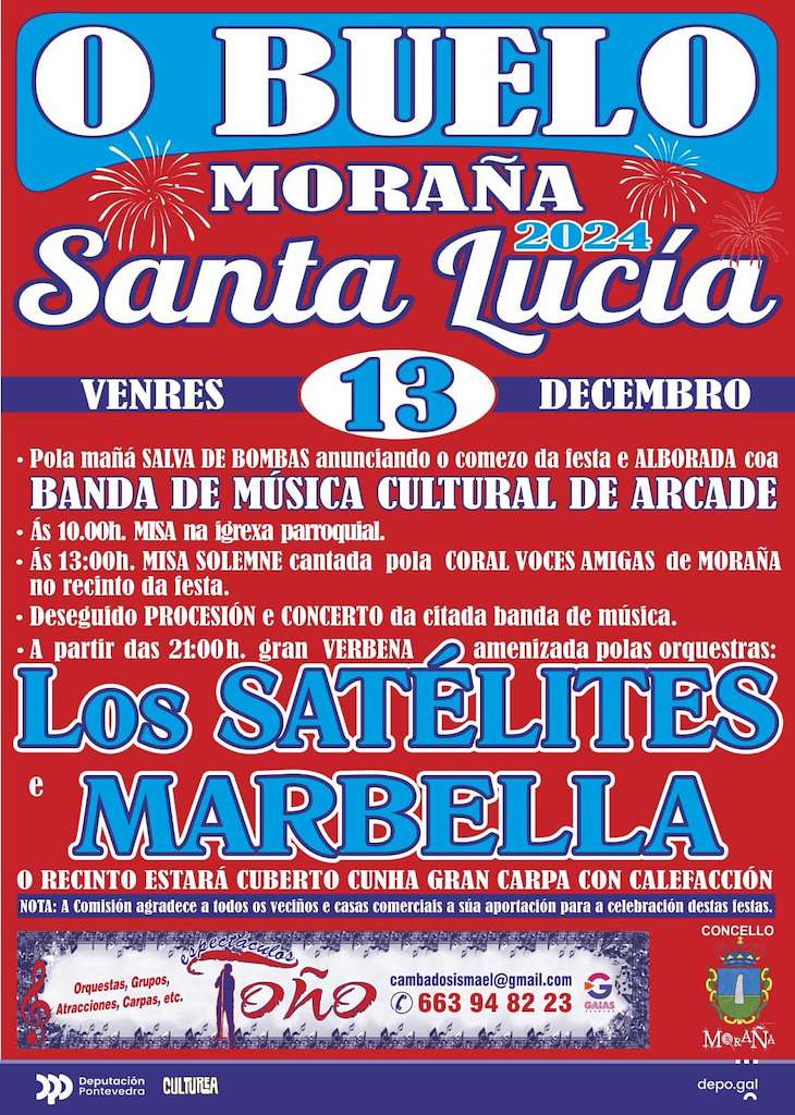Santa Lucía de O Buelo en Moraña