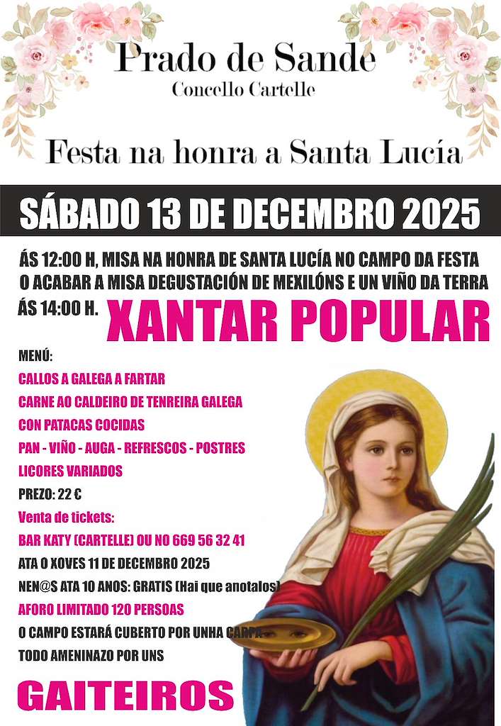 Santa Lucía de Prado de Sande  en Cartelle