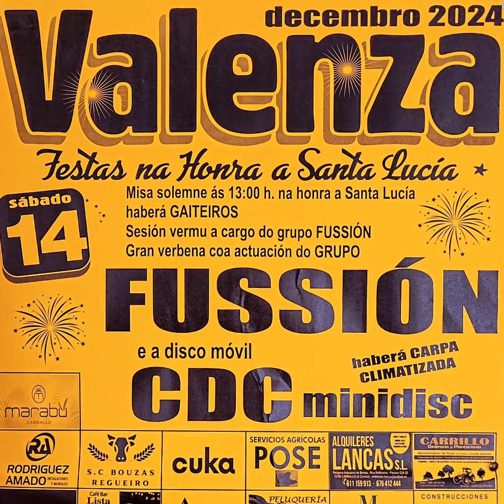Santa Lucia de Valenza  en Coristanco