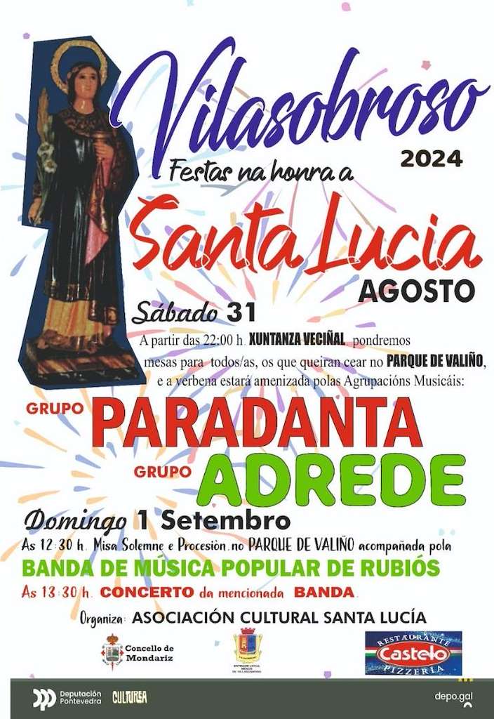 Santa Lucía de Vilasobroso en Mondariz