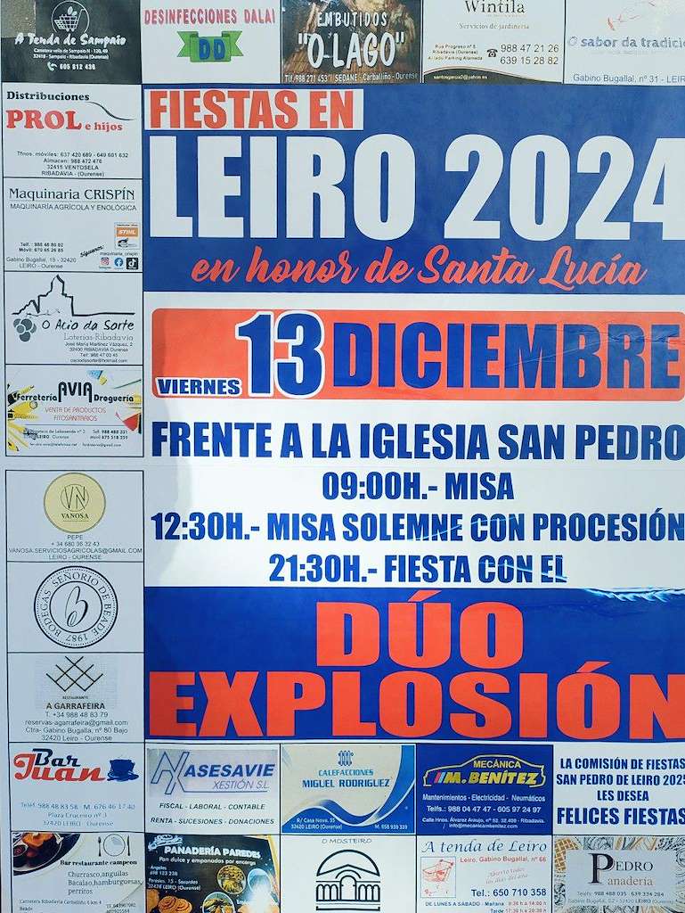 Santa Lucía en Leiro