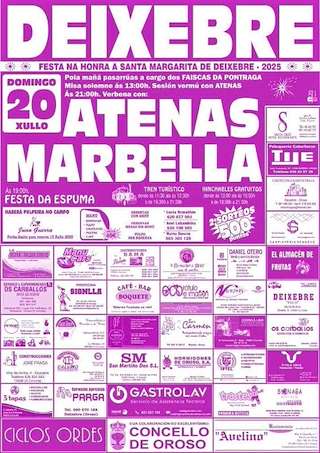 Fechas, información, programa, cartel, imágenes, mapa y ubicación de Santa Margarita de Deixebre  en  Oroso