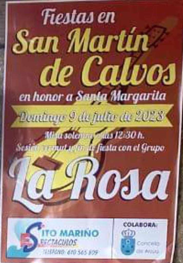 Santa Margarita de San Martín de Calvos en Arzúa