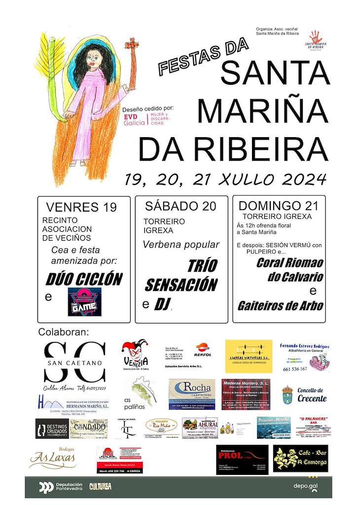 Santa Mariña de A Ribeira en Crecente