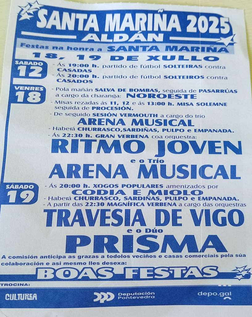 Santa Mariña de Aldán en Cangas de Morrazo