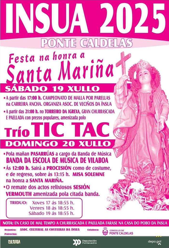Santa Mariña de Insua (2025) en Ponte Caldelas