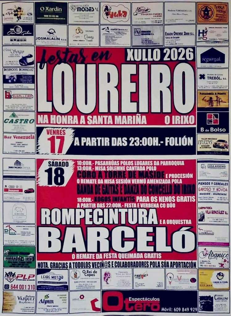 Santa Mariña de Loureiro  (2026) en O Irixo