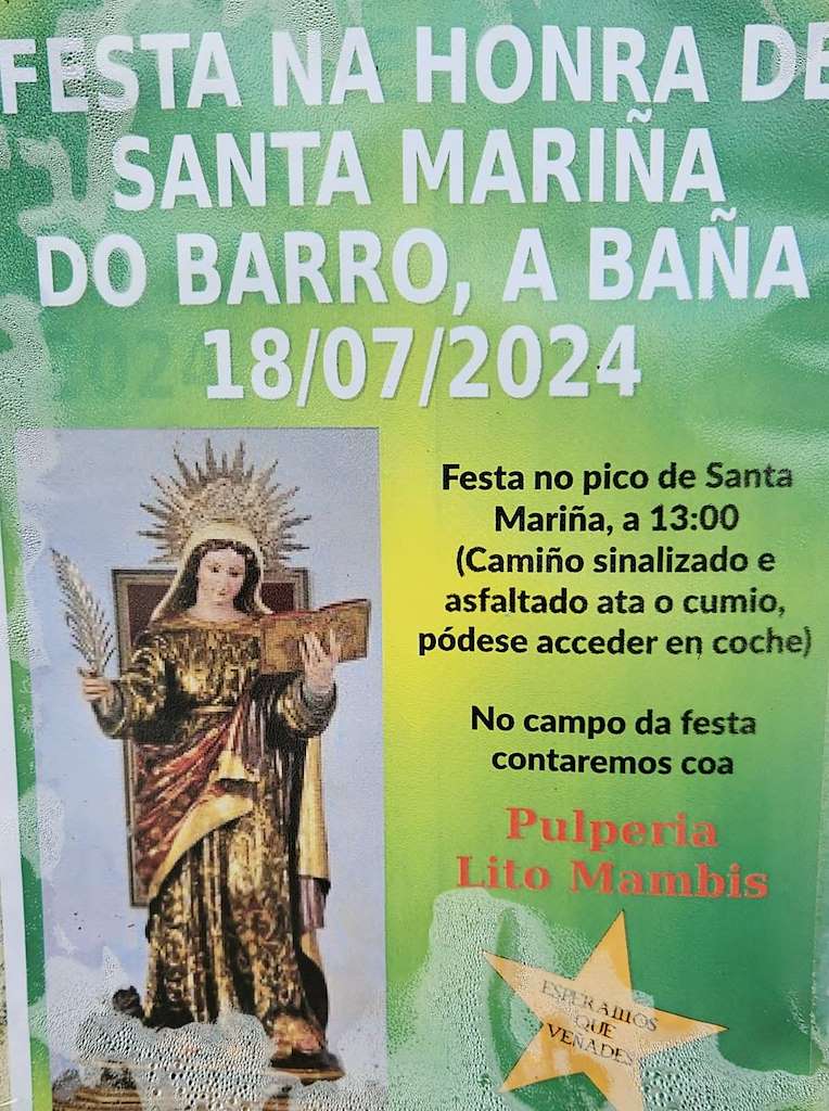 Santa Mariña de O Barro en A Baña