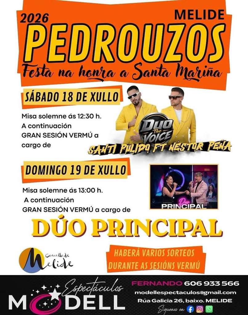 Santa Mariña de Pedrouzos en Melide