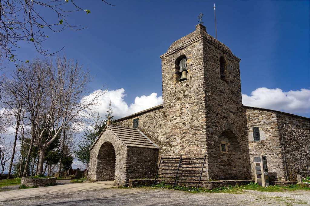 Santa María A Real do Cebreiro en Pedrafita do Cebreiro