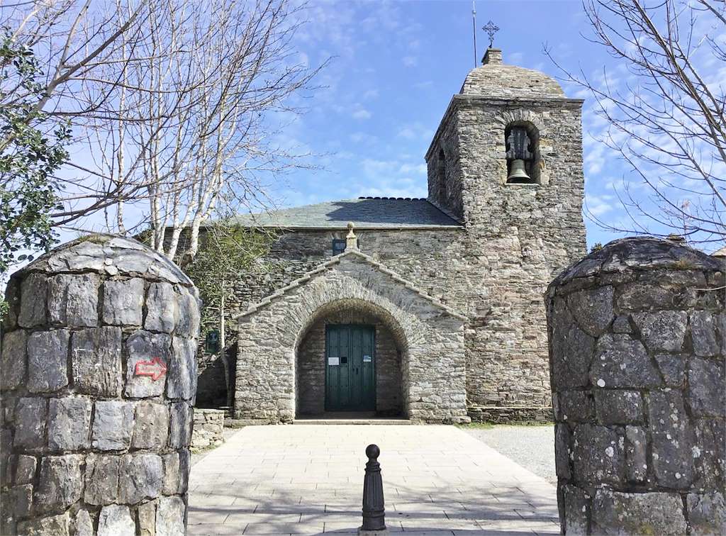 Santa María A Real do Cebreiro en Pedrafita do Cebreiro