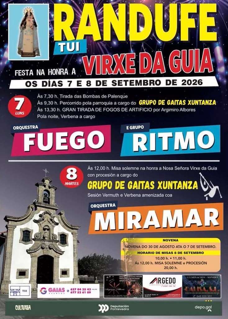 Santa María da Guía de Randufe (2026) en Tui