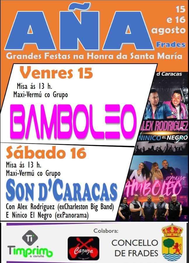 Santa María de Añá en Frades