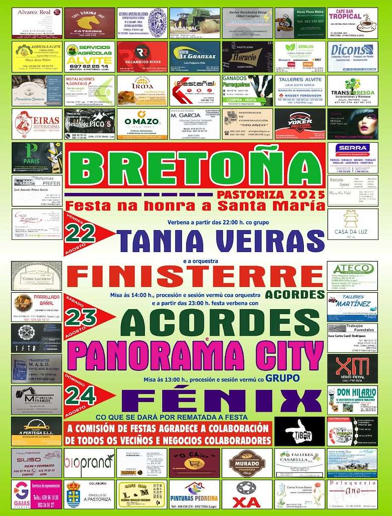 Santa María de Bretoña en Pastoriza