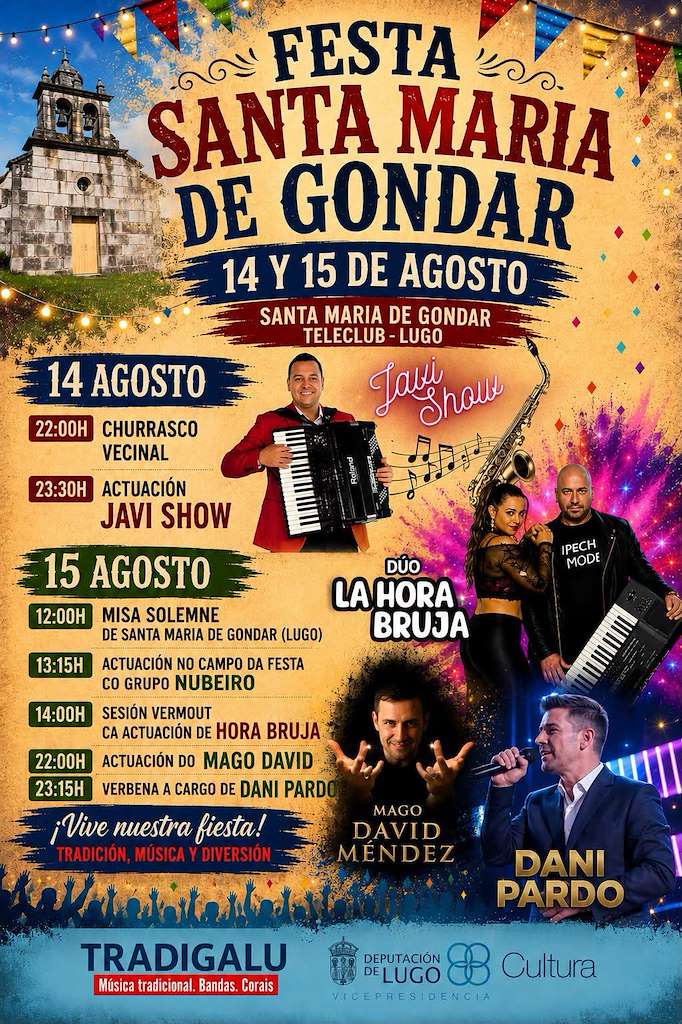 Santa María de Gondar (2026) en Lugo